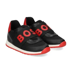 HUGO Zapatillas de Niño J09203 09B NEGRO