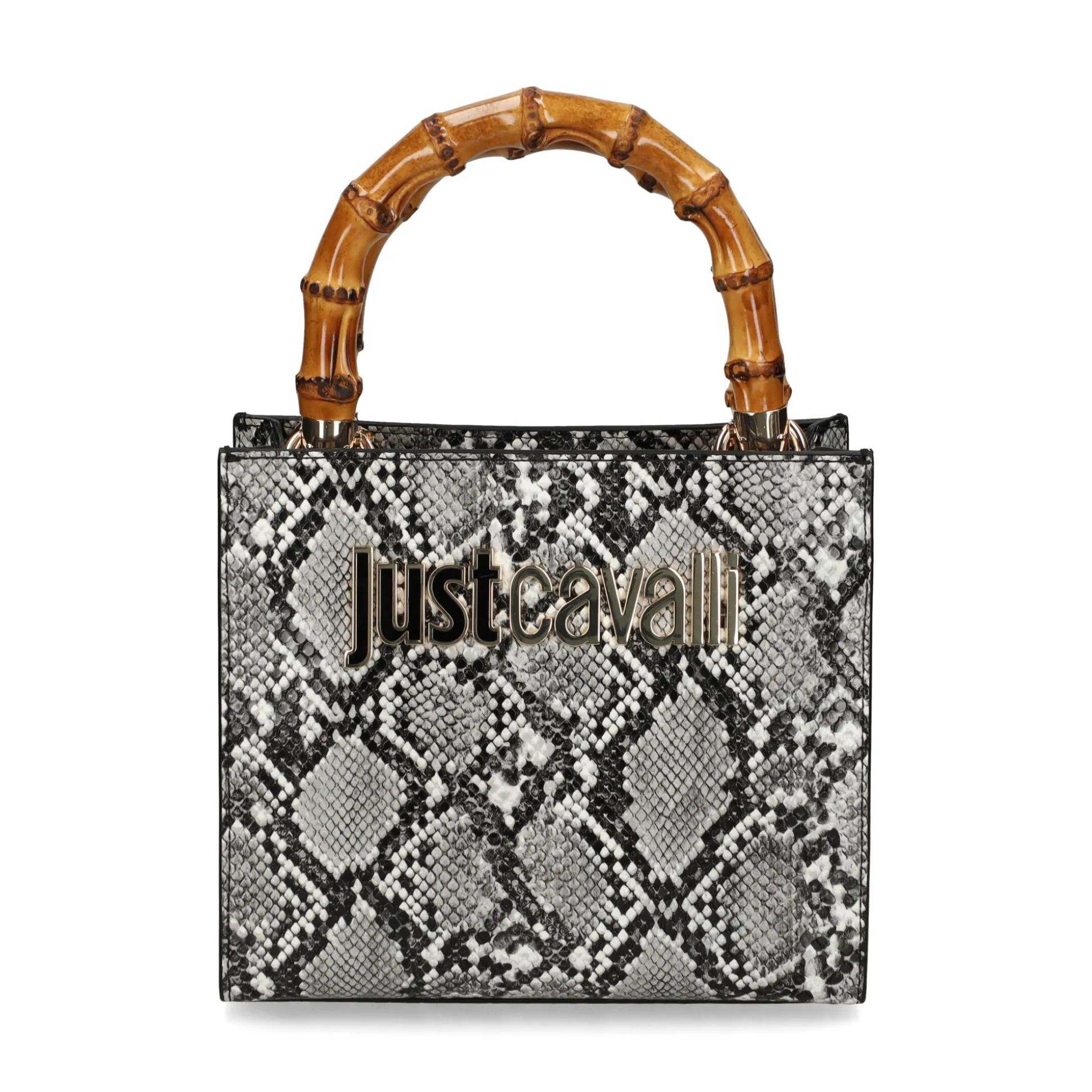 JUST CAVALLI Bolsos 80RA4BD2 L02 WHITE/BLACK