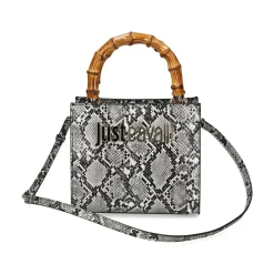 JUST CAVALLI Bolsos 80RA4BD2 L02 WHITE/BLACK