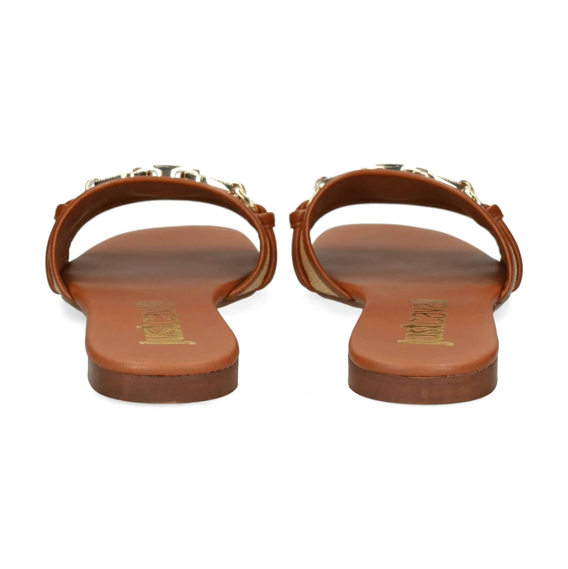 JUST CAVALLI Sandalias planas de Mujer 80RA3S81 766 PINK