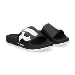 KARL LAGERFELD KIDS Sandalias, chanclas y albarcas de niña Z30379 09B NEGRO