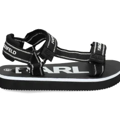 KARL LAGERFELD KIDS Sandalias, chanclas y albarcas de niña Z30001 09B NEGRO