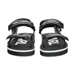 KARL LAGERFELD KIDS Sandalias, chanclas y albarcas de niña Z30001 09B NEGRO
