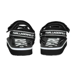 KARL LAGERFELD KIDS Sandalias, chanclas y albarcas de niña Z30001 09B NEGRO
