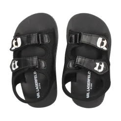 KARL LAGERFELD KIDS Sandalias, chanclas y albarcas de niña Z31183 09B NEGRO