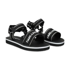 KARL LAGERFELD KIDS Sandalias, chanclas y albarcas de niña Z30374 09B NEGRO