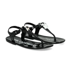 KARL LAGERFELD KIDS Sandalias, chanclas y albarcas de niña Z30370 09B NEGRO