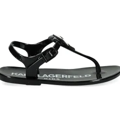 KARL LAGERFELD KIDS Sandalias, chanclas y albarcas de niña Z30370 09B NEGRO
