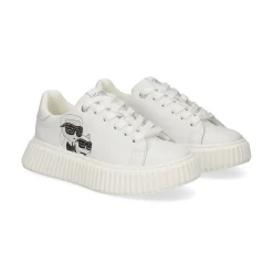 KARL LAGERFELD KIDS Zapatillas de niñas Z30371 10P BLANCO