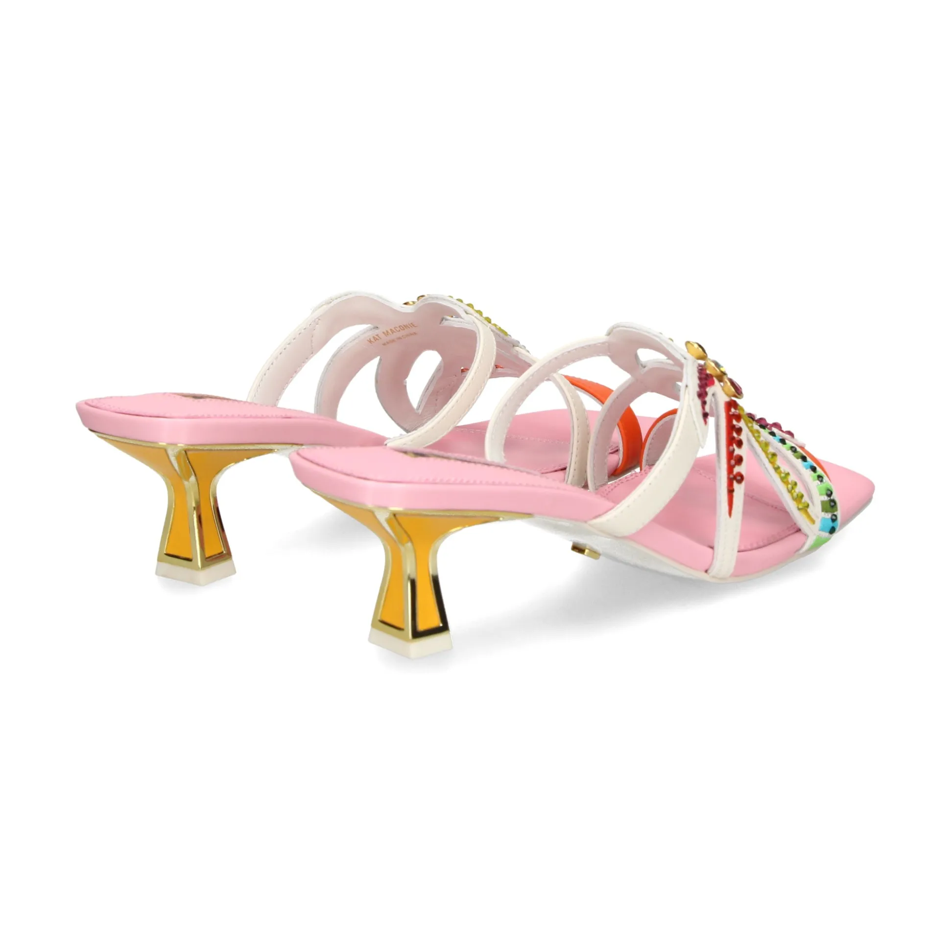 KAT MACONIE Sandalias con tacón de Mujer CARI MULTI BRIGHTS