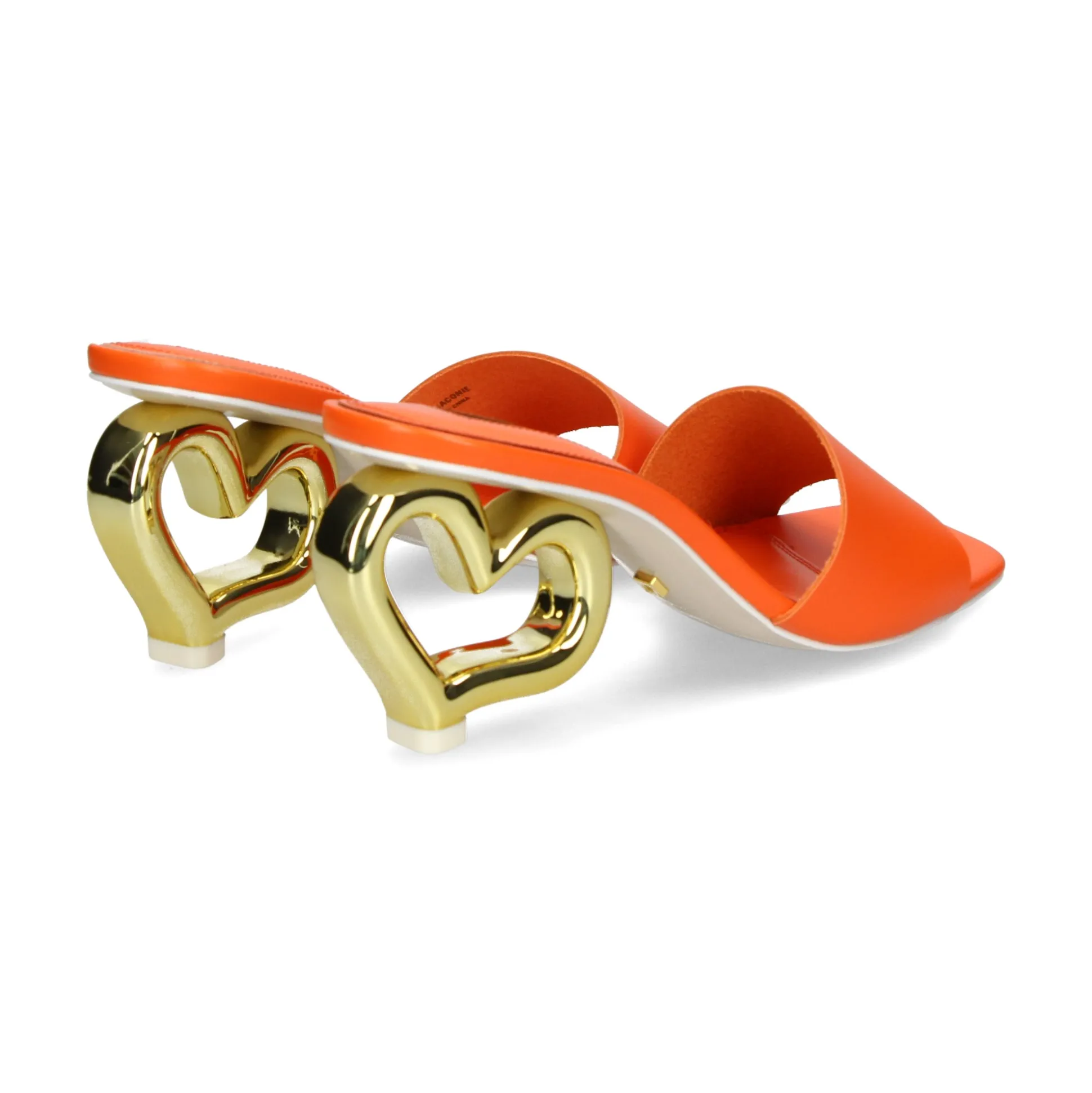 KAT MACONIE Sandalias con tacón de Mujer CHICHI-SORANGE NARANJA