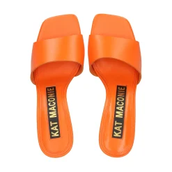 KAT MACONIE Sandalias con tacón de Mujer CHICHI-SORANGE NARANJA