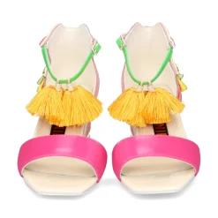 KAT MACONIE Sandalias con tacón de Mujer KAY NARANJA MULTI