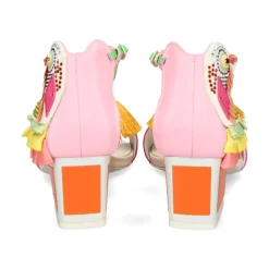 KAT MACONIE Sandalias con tacón de Mujer KAY NARANJA MULTI