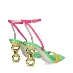 KAT MACONIE Sandalias con tacón de Mujer RIRI MULTI BRIGHTS