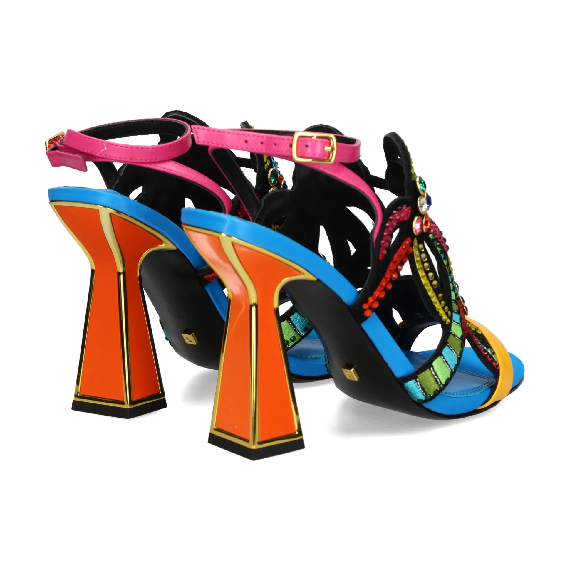 KAT MACONIE Sandalias con tacón de Mujer KIAWA MULTI BRIGHTS