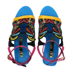 KAT MACONIE Sandalias con tacón de Mujer KIAWA MULTI BRIGHTS