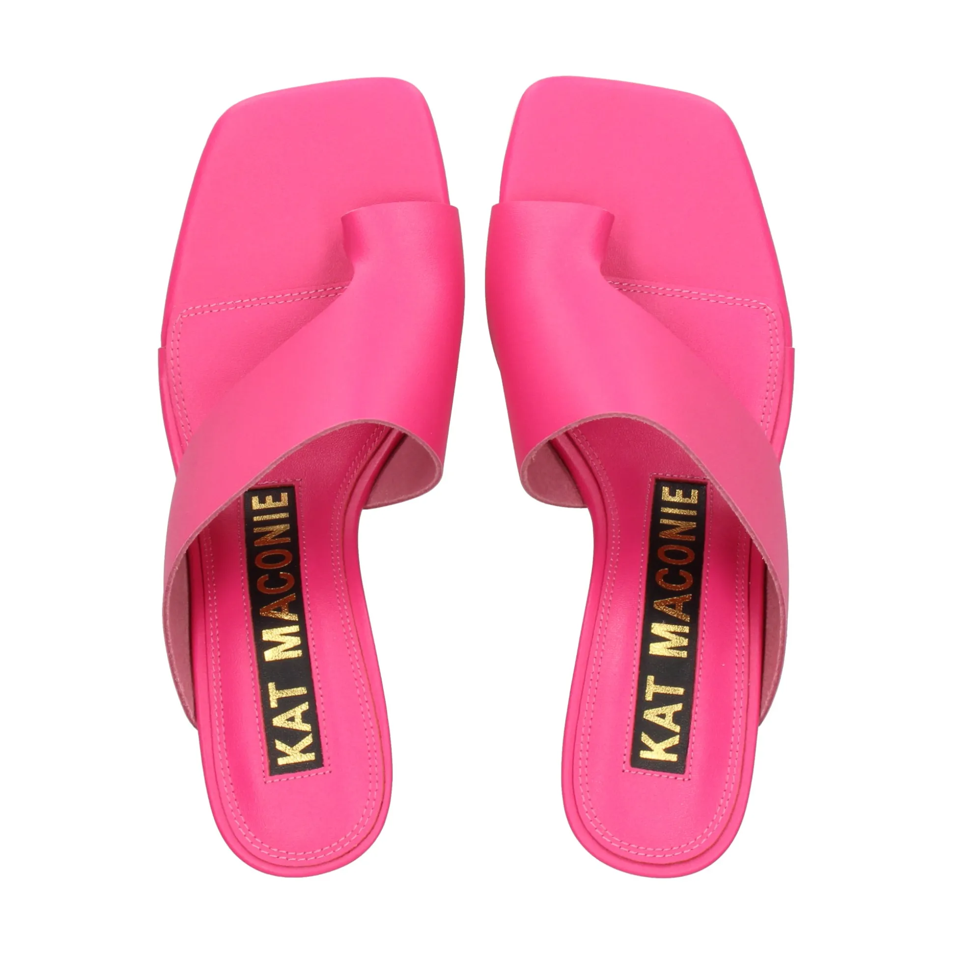 KAT MACONIE Sandalias con tacón de Mujer SIGRID FUCHSIA