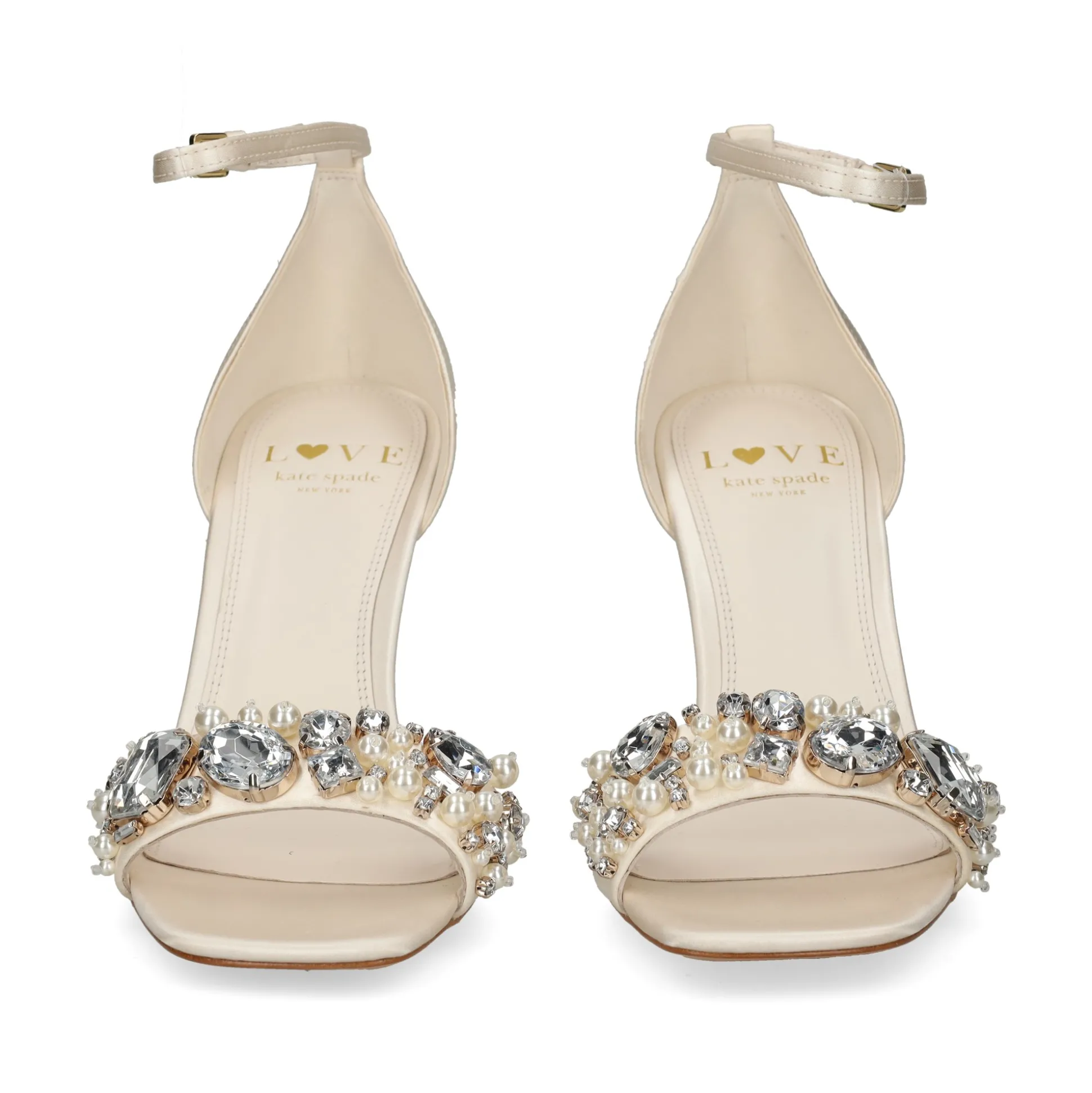 KATE SPADE Sandalias con tacón de Mujer KK307 250 CREAM