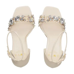 KATE SPADE Sandalias con tacón de Mujer KK307 250 CREAM