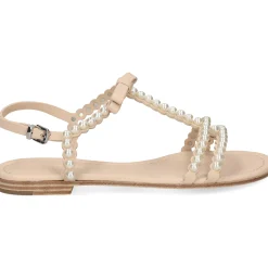KENNEL & SCHMENGER Sandalias planas de Mujer 51-95080 332 CREMA PEARL