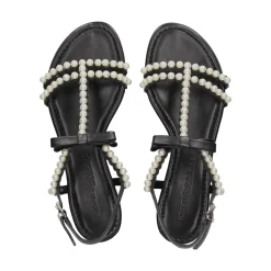 KENNEL & SCHMENGER Sandalias planas de Mujer 51-95080 310 BLACK PEARL