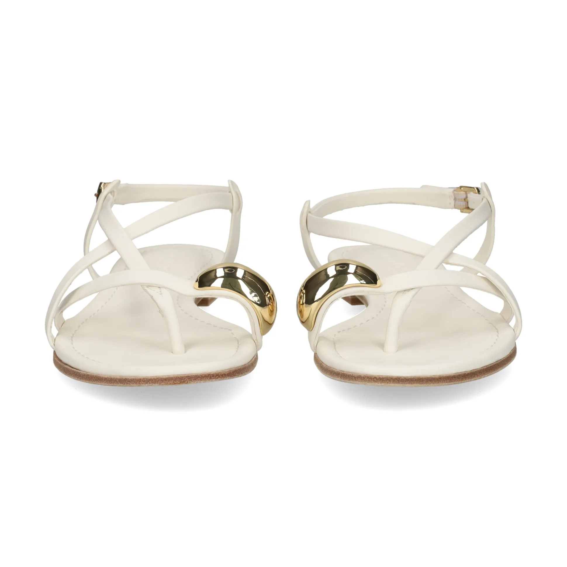 KENNEL & SCHMENGER Sandalias planas de Mujer 51-95100 223 BUTTER/GOLD
