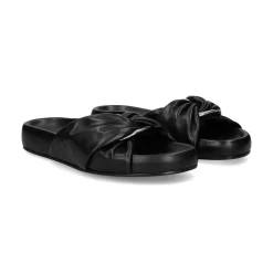 KENNEL & SCHMENGER Sandalias planas de Mujer 51-96240 210 BLACK/SILVE