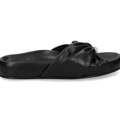 KENNEL & SCHMENGER Sandalias planas de Mujer 51-96240 210 BLACK/SILVE