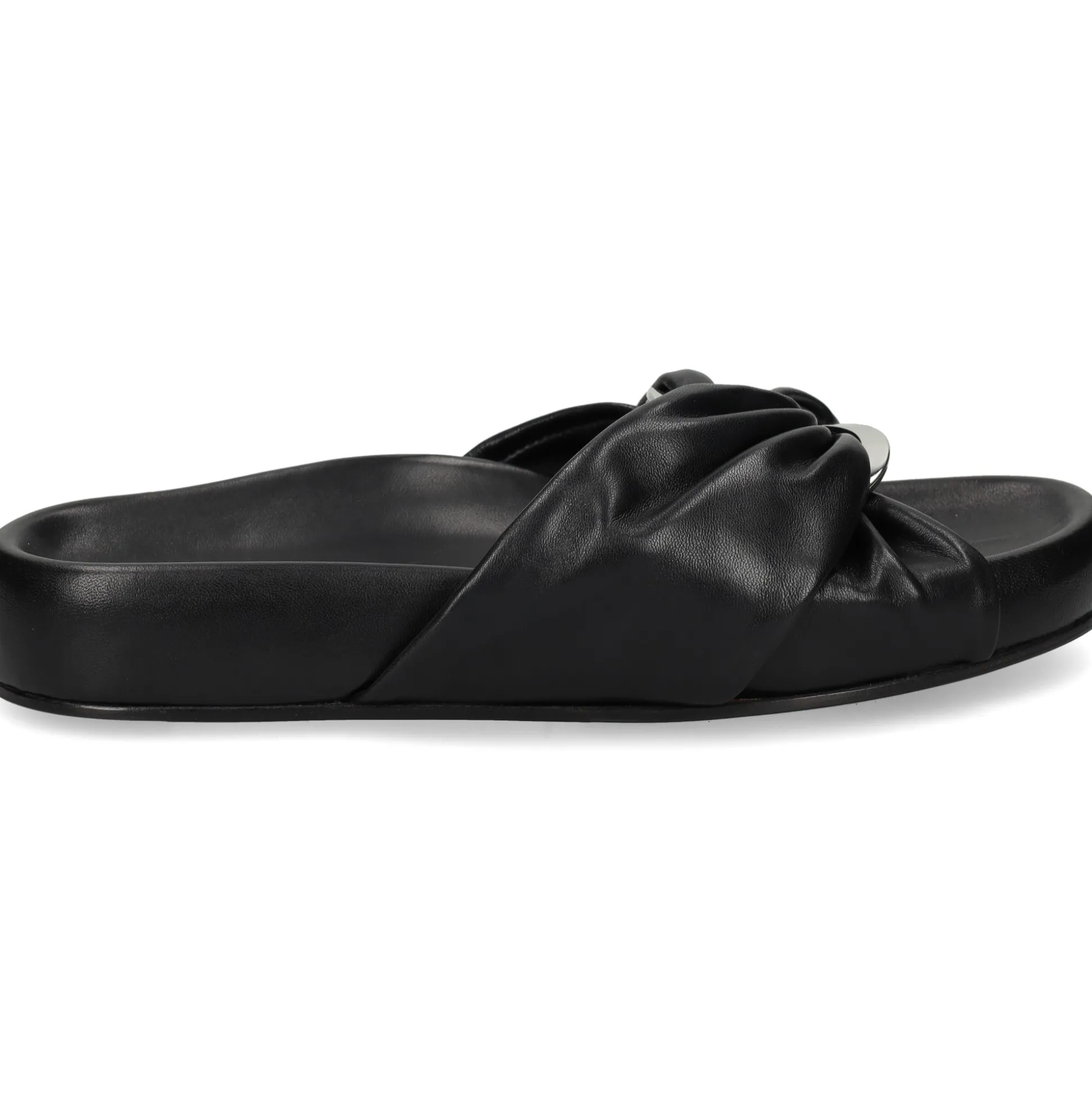 KENNEL & SCHMENGER Sandalias planas de Mujer 51-96240 210 BLACK/SILVE