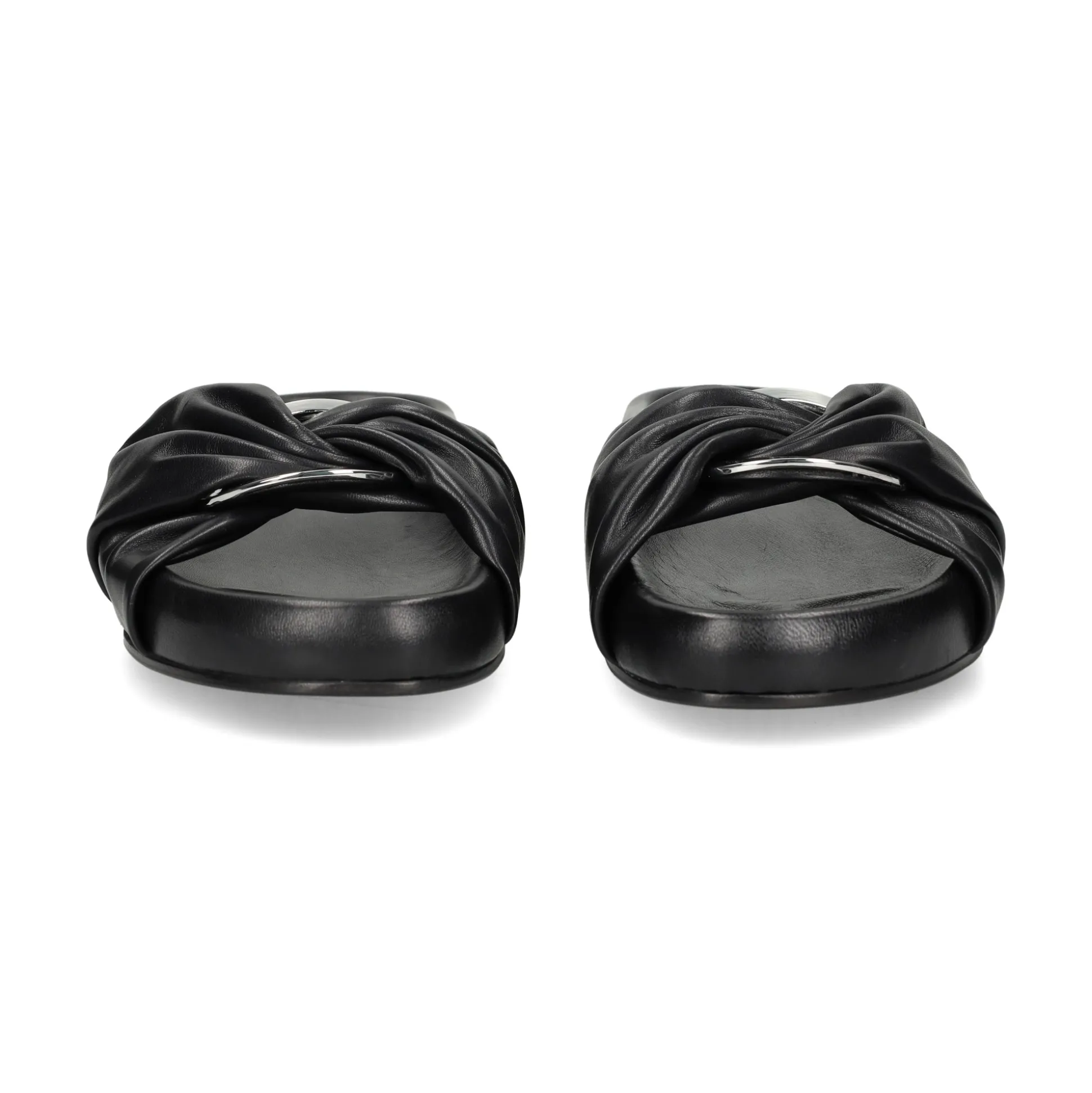 KENNEL & SCHMENGER Sandalias planas de Mujer 51-96240 210 BLACK/SILVE