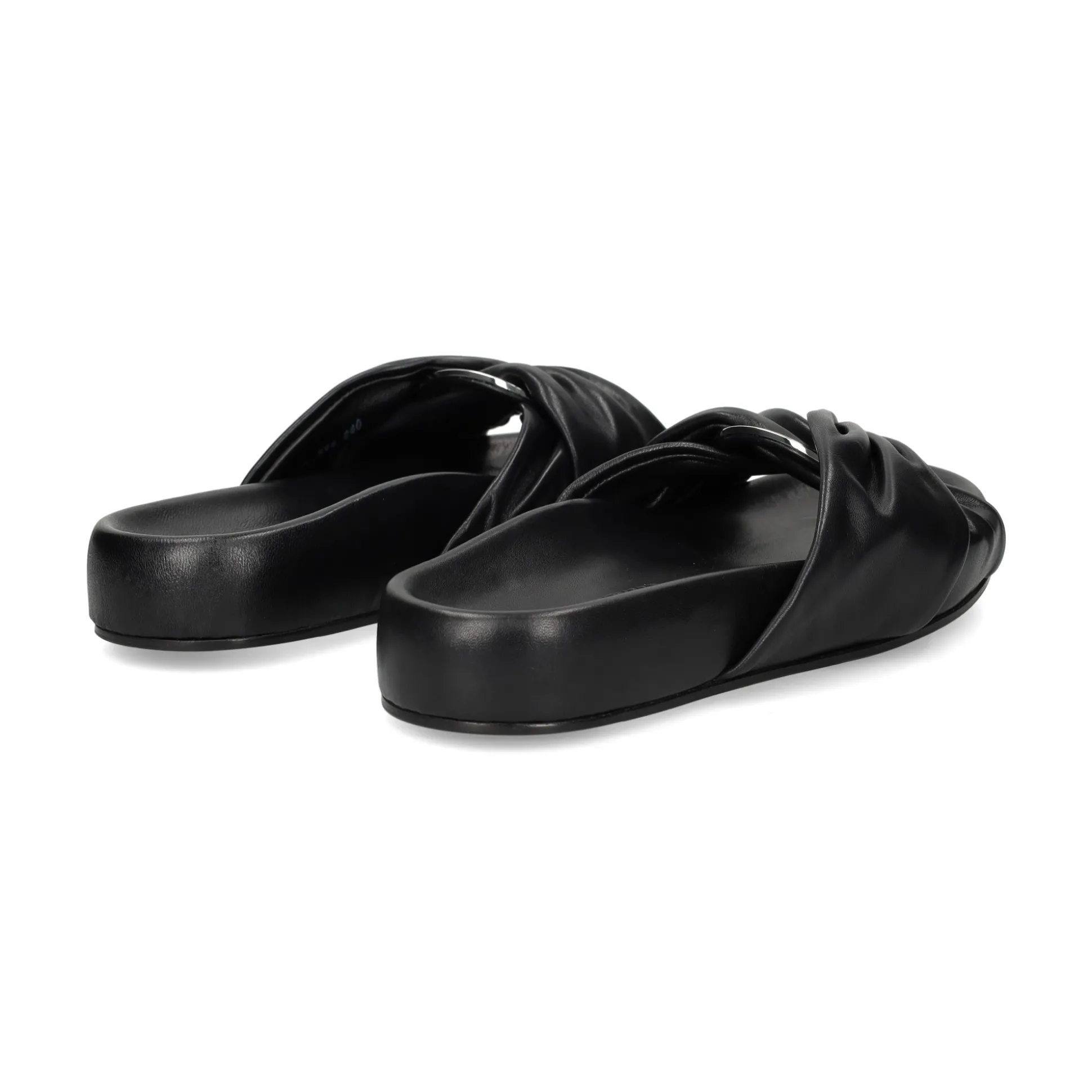 KENNEL & SCHMENGER Sandalias planas de Mujer 51-96240 210 BLACK/SILVE