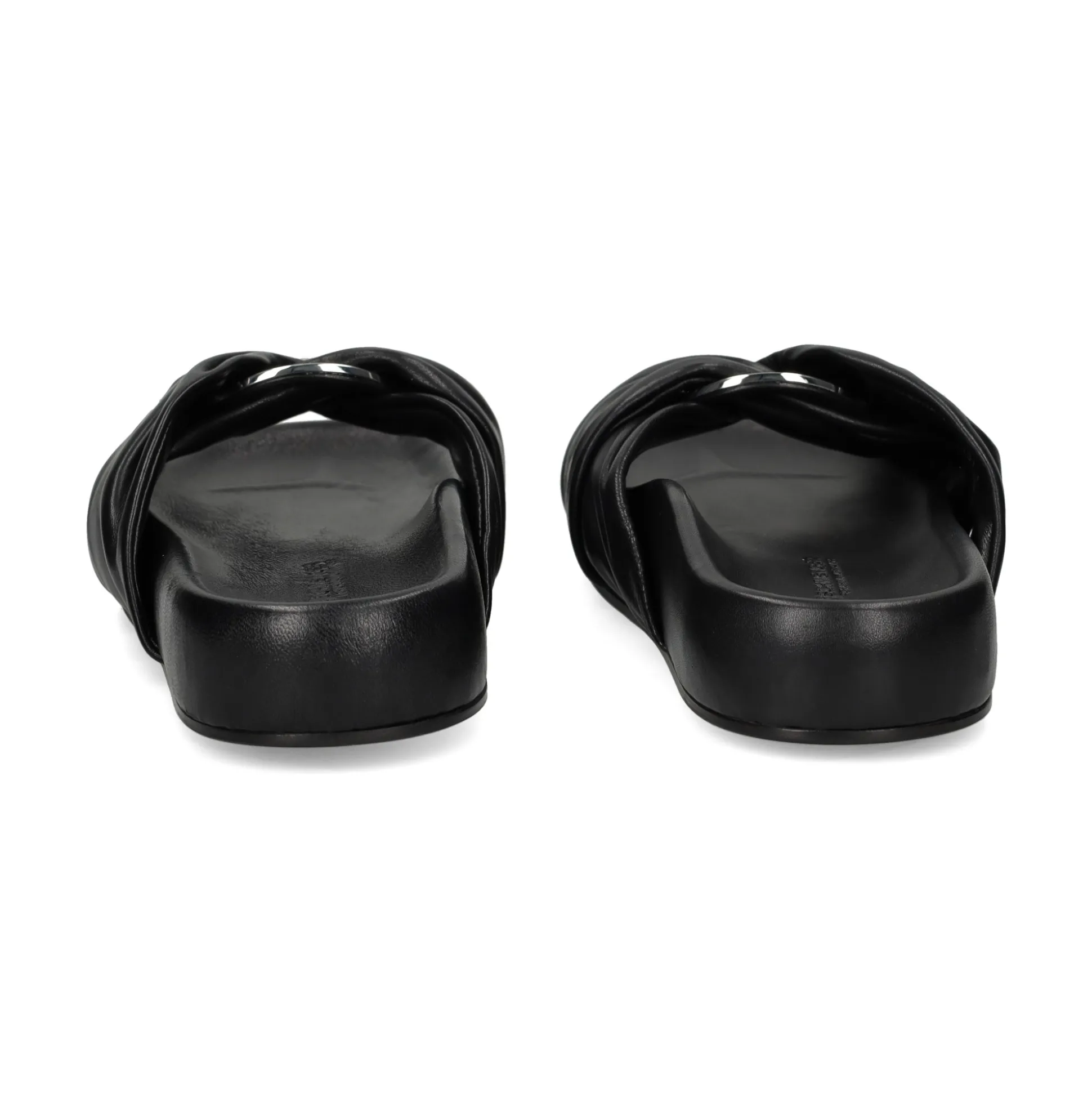 KENNEL & SCHMENGER Sandalias planas de Mujer 51-96240 210 BLACK/SILVE