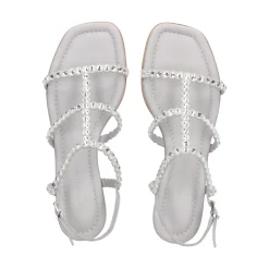 KENNEL & SCHMENGER Sandalias planas de Mujer 31-93540 308 CEMENT