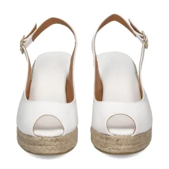 LA SANTA Zapatos cuña 23YU168 BLANCO