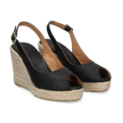 LA SANTA Zapatos cuña 23YU168 NEGRO