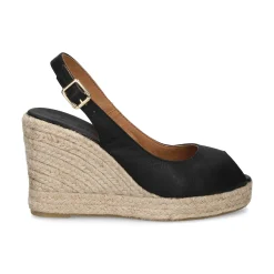 LA SANTA Zapatos cuña 23YU168 NEGRO