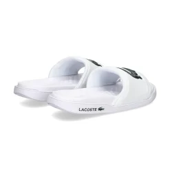 LACOSTE Sandalias planas de Mujer 43CFA0040 1R5 WHT/DK GRN