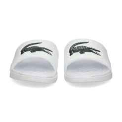 LACOSTE Sandalias planas de Mujer 43CFA1001 1R5 WHT/DK GRN