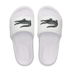 LACOSTE Sandalias planas de Mujer 43CFA1001 1R5 WHT/DK GRN