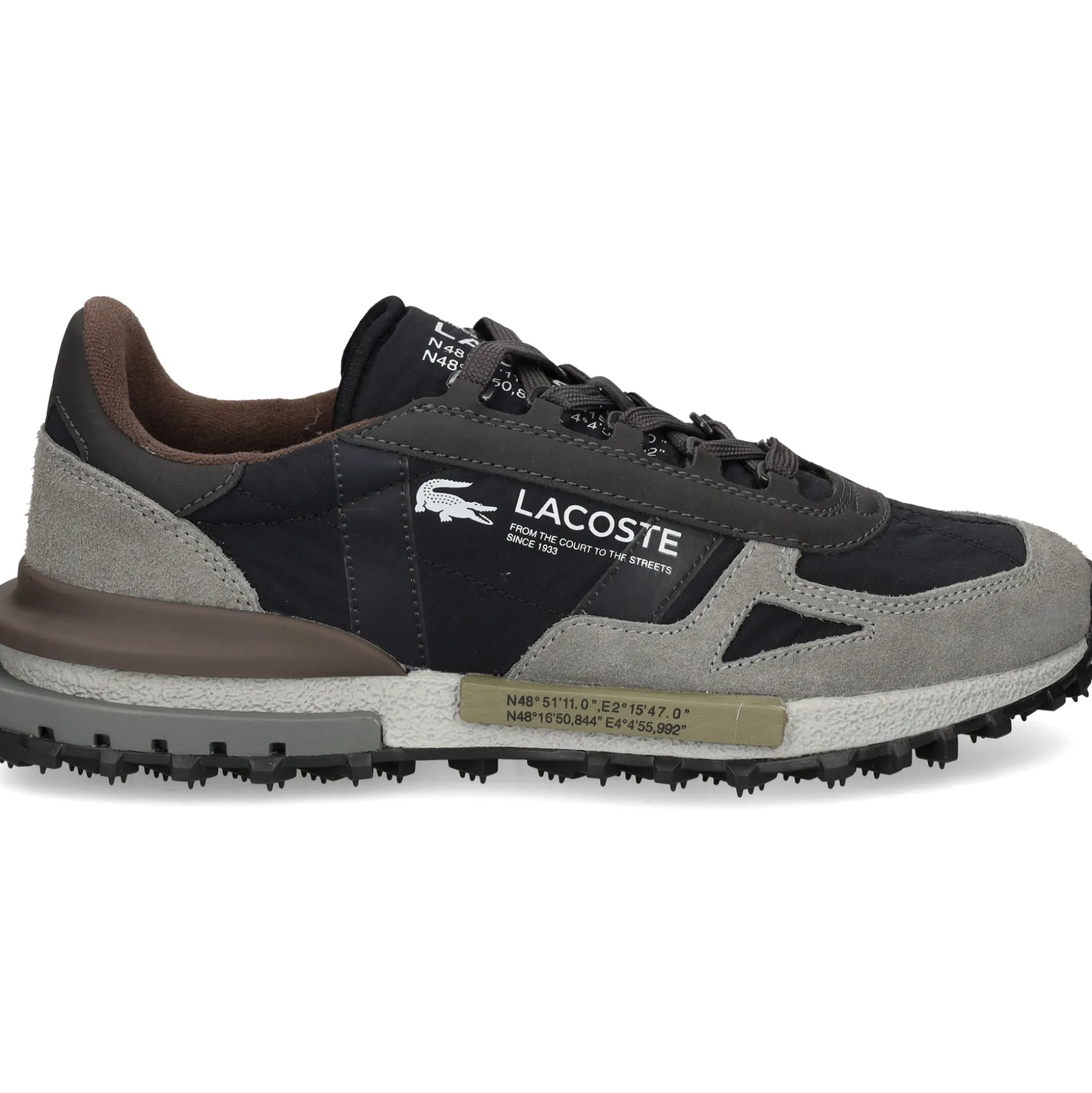 LACOSTE Zapatillas de Hombre 50SMA0078 YH2 DK GRY/DK