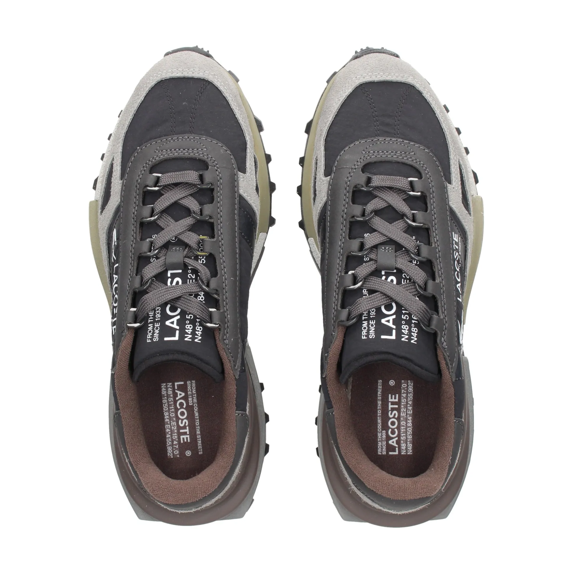 LACOSTE Zapatillas de Hombre 50SMA0078 YH2 DK GRY/DK