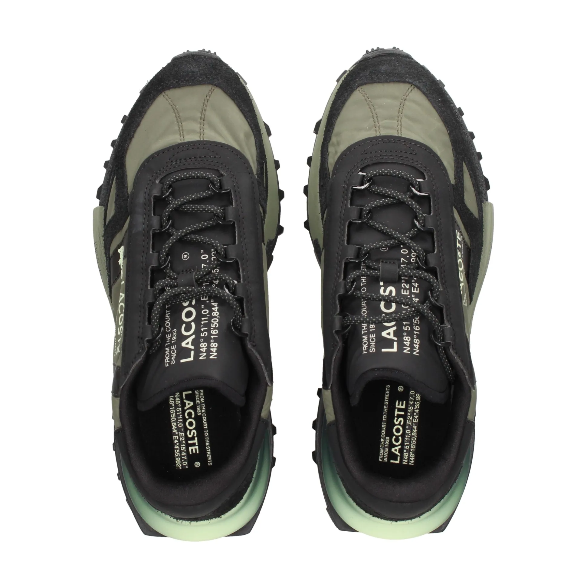 LACOSTE Zapatillas de Hombre 50SMA0080 2J9 BLK/LT GRN