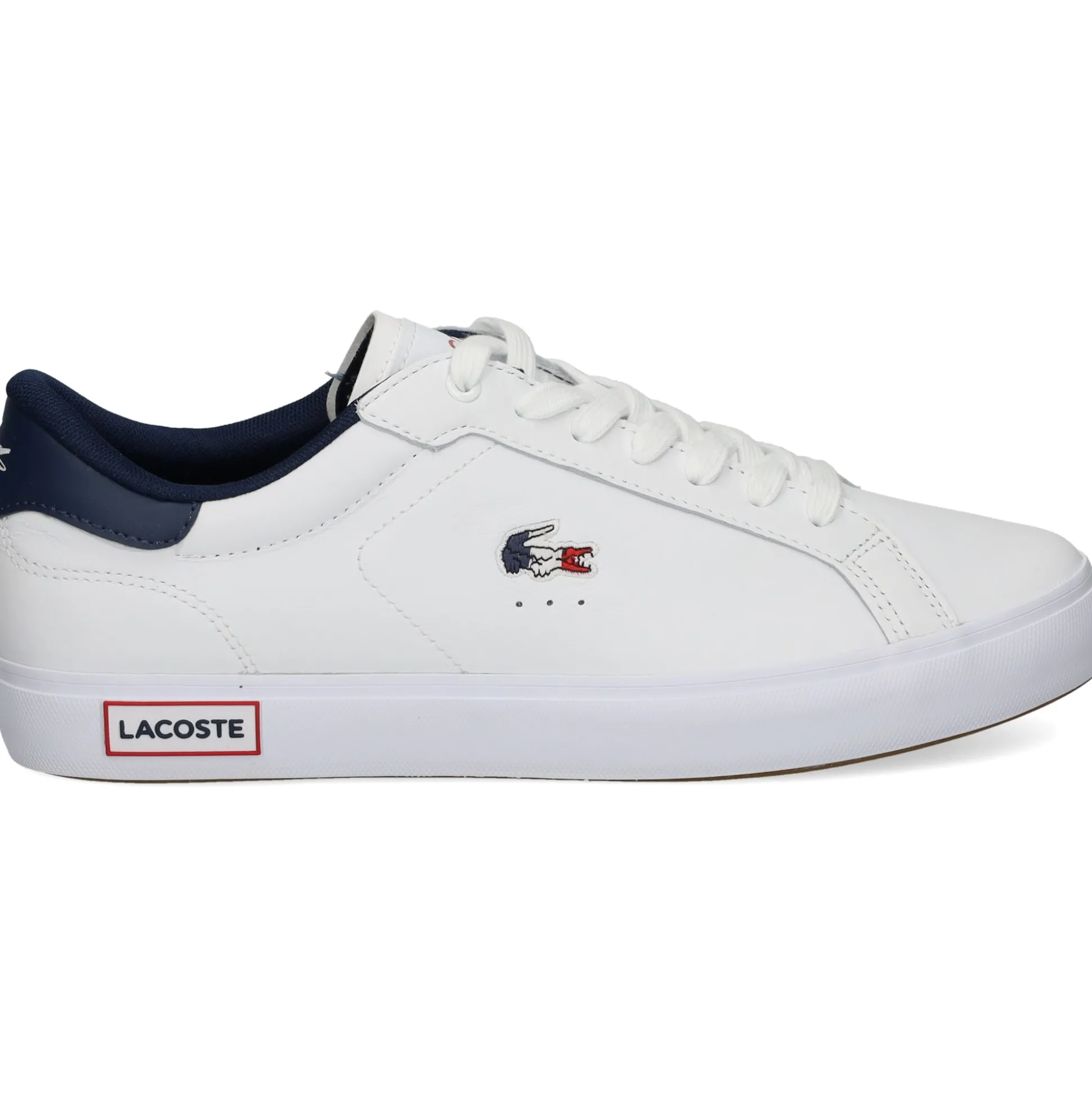 LACOSTE Zapatillas de Hombre 43SMA0034 407 WHT/NVY/RED
