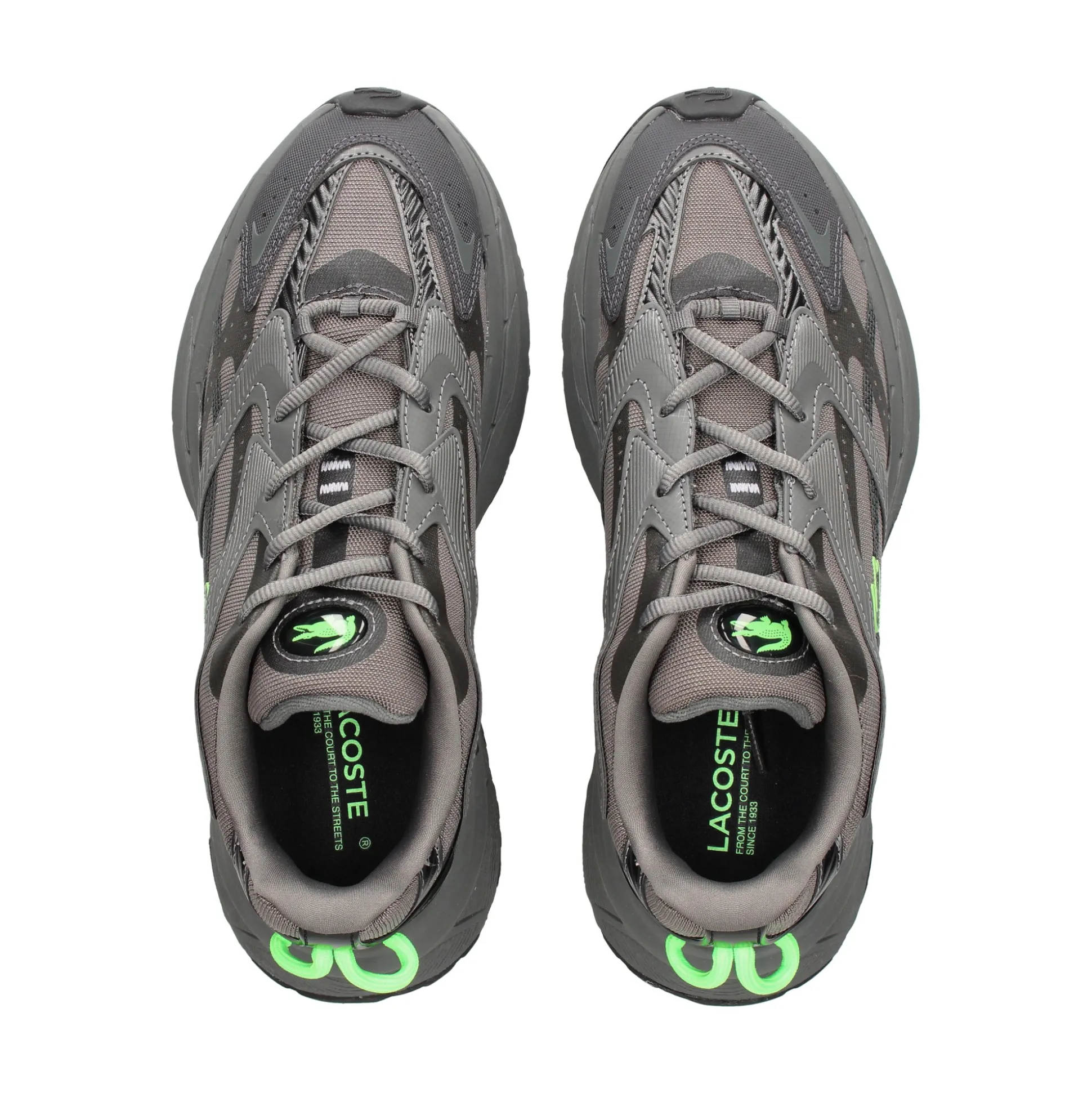 LACOSTE Zapatillas de Hombre 51SMA0048 2B6 DK GRY/BLK
