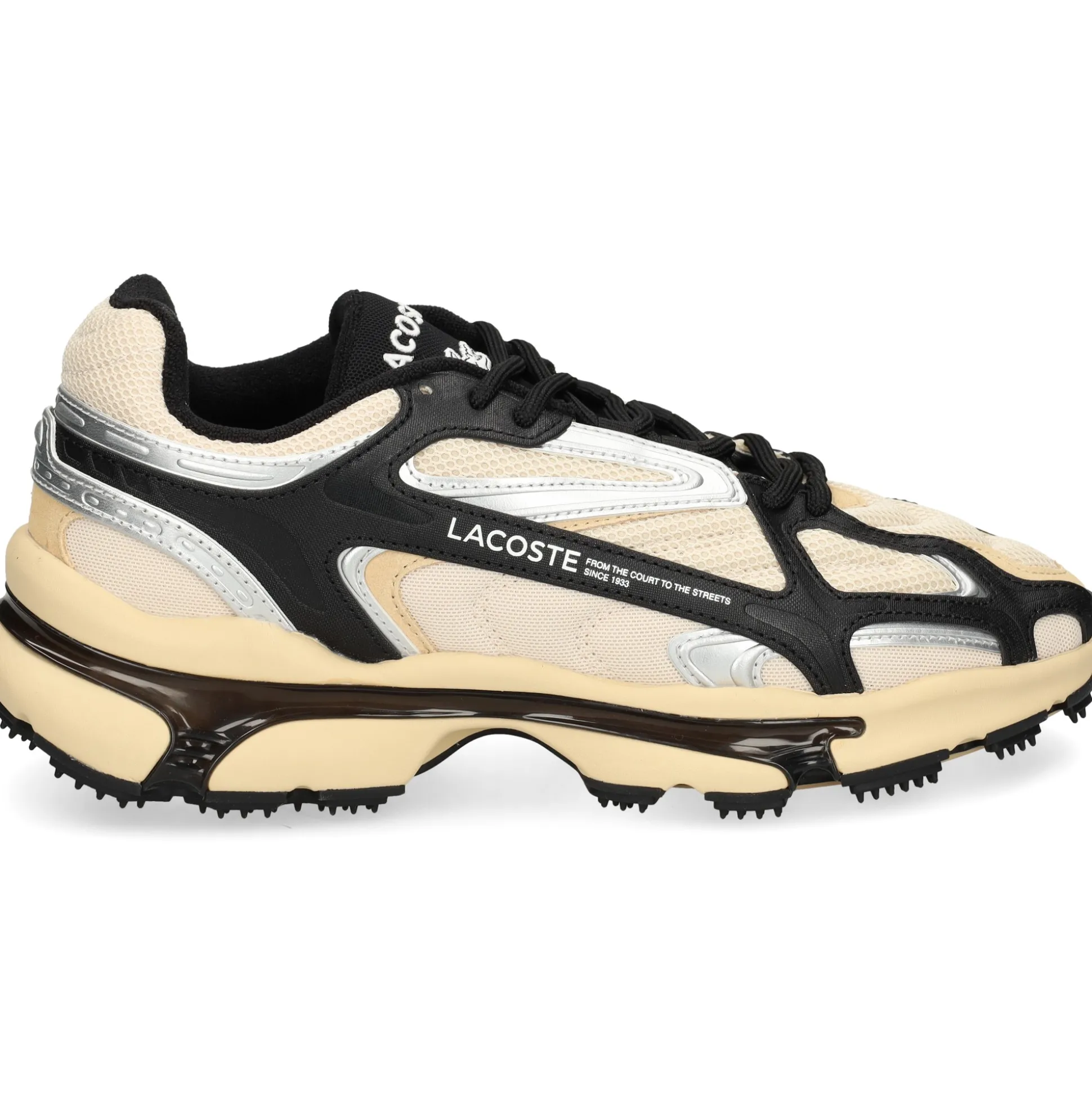 LACOSTE Zapatillas de Hombre 47SMA0013 3E8 LT TAN/BLK