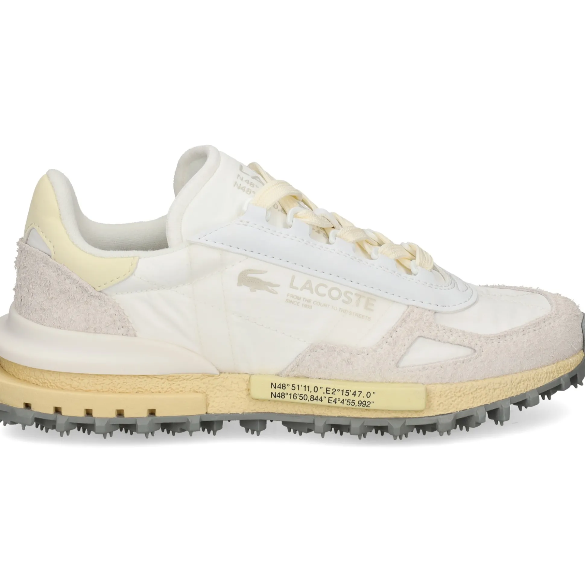 LACOSTE Zapatillas de Mujer 50SFA0076 2H8 WHT/LT YLW