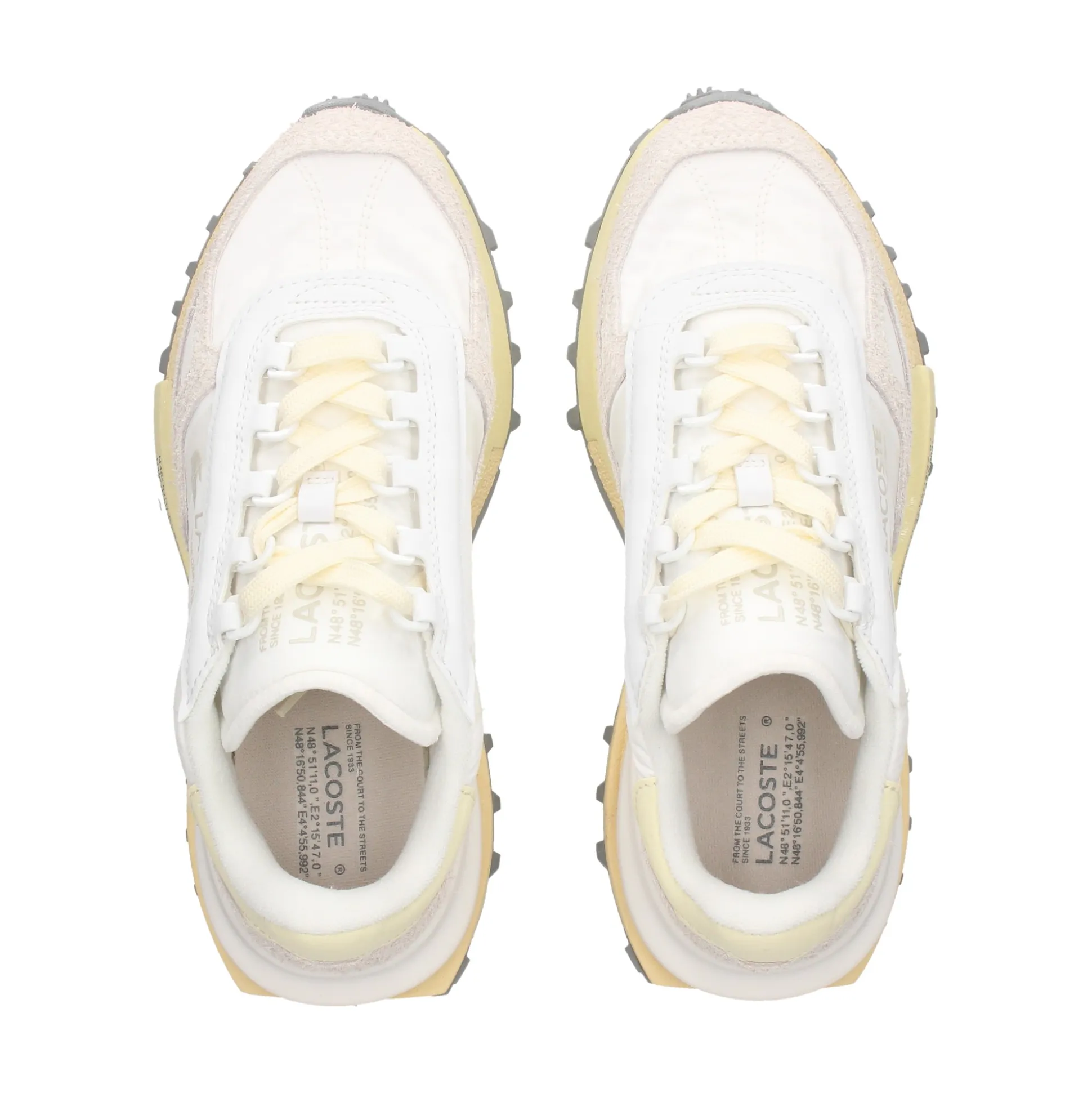 LACOSTE Zapatillas de Mujer 50SFA0076 2H8 WHT/LT YLW