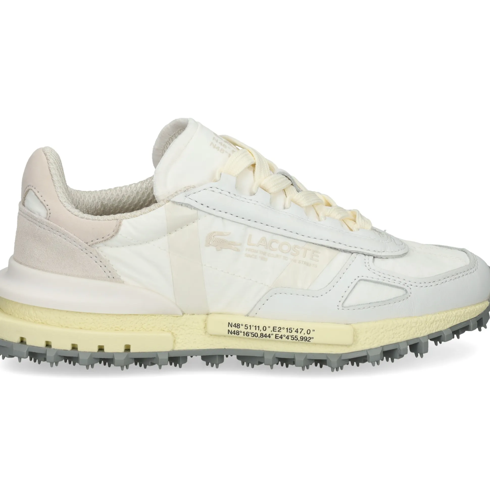 LACOSTE Zapatillas de Mujer 48SFA0075 2H8 WHT/LT YLW