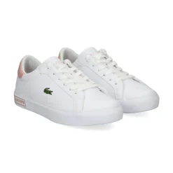 LACOSTE Zapatillas de niñas 41SUJ0014 1Y9 WHT/LT PNK